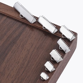 Kẹp phụ kiện handmade thép không gỉ cho trang sức dây da và khóa