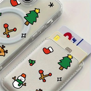 Ốp điện thoại chống sốc họa tiết hoạt hình Giáng sinh 17pro có thể so sánh cho iPhone 17promax 16pro 16plus 15promax 14pro Vỏ 14plus 15plus 16plus