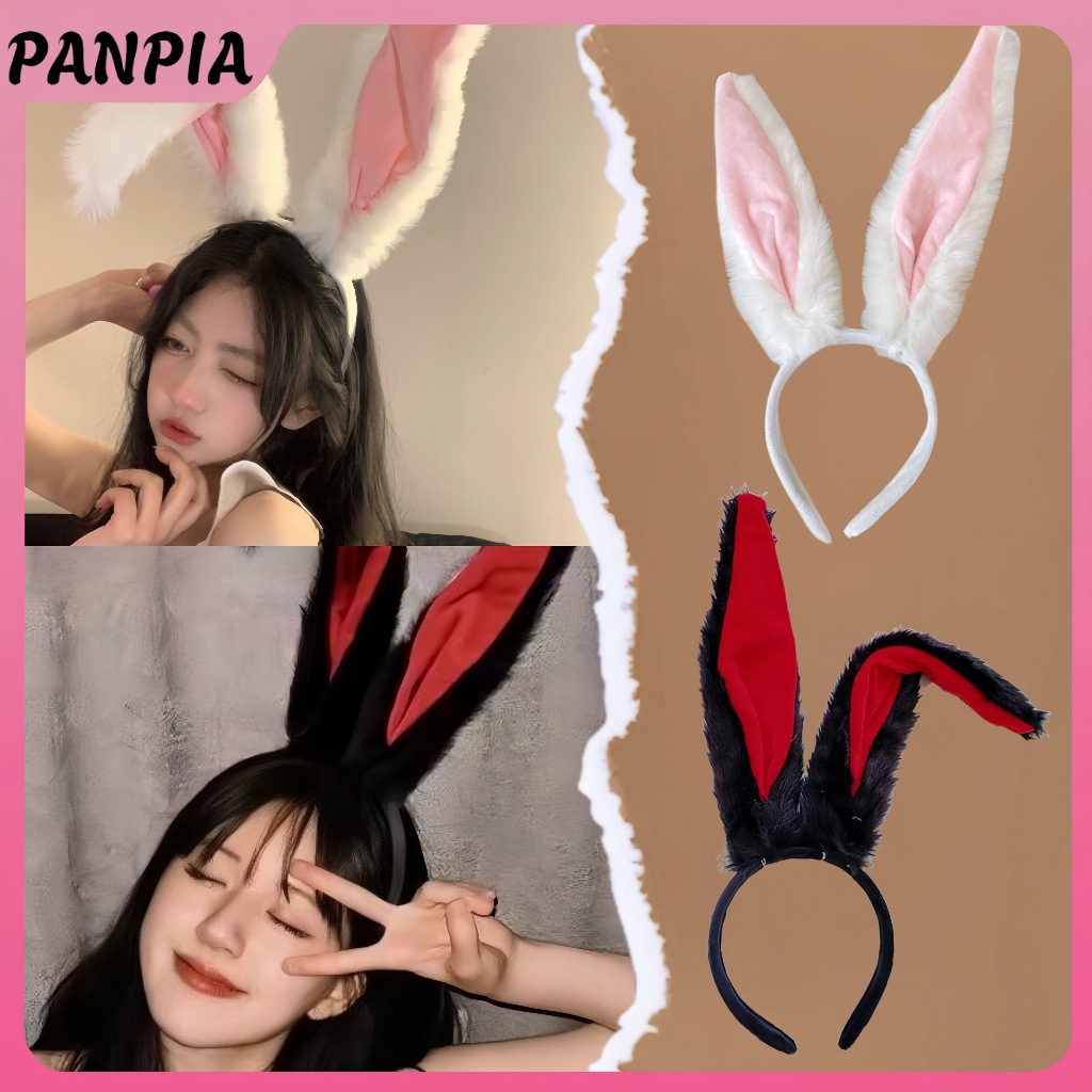 PNPIA-Cartoon Sang Trọng Tai Đầu Dành Cho Nữ Cô Gái Cosplay Tóc Ngộ nghĩnh Dễ Thương Gothic Tóc Vòng Sáng Tạo Phụ Kiện Tóc Quà Tặng