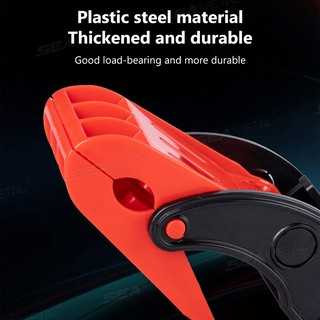 SEAMETAL Miếng Lót Chân Ô Tô Kẹp Vệ Sinh Đa Năng Miếng Lót Chân Ô Tô Kẹp Vệ Sinh Cửa Hàng Cố Định Dụng Cụ Làm Đẹp Kẹp Treo Thảm Của Bạn