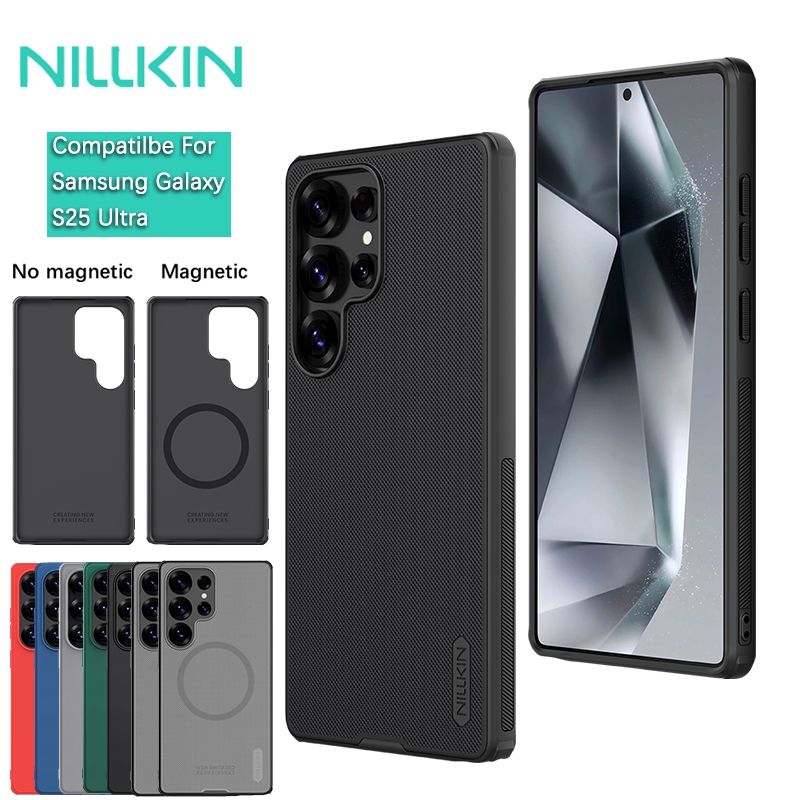 Nillkin Dành Cho Samsung Galaxy S25 Ultra / S25 FE Edge Plus / S25 + Super Frosted Shield Pro Từ Matte Nhựa Cứng Ốp lưng Vỏ Bảo Vệ