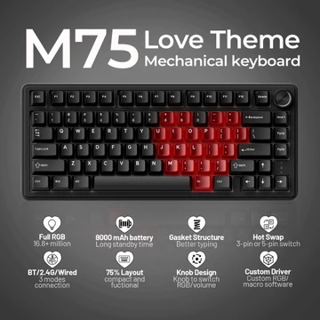 Mechanical Keyboard M75 – RGB, Compact