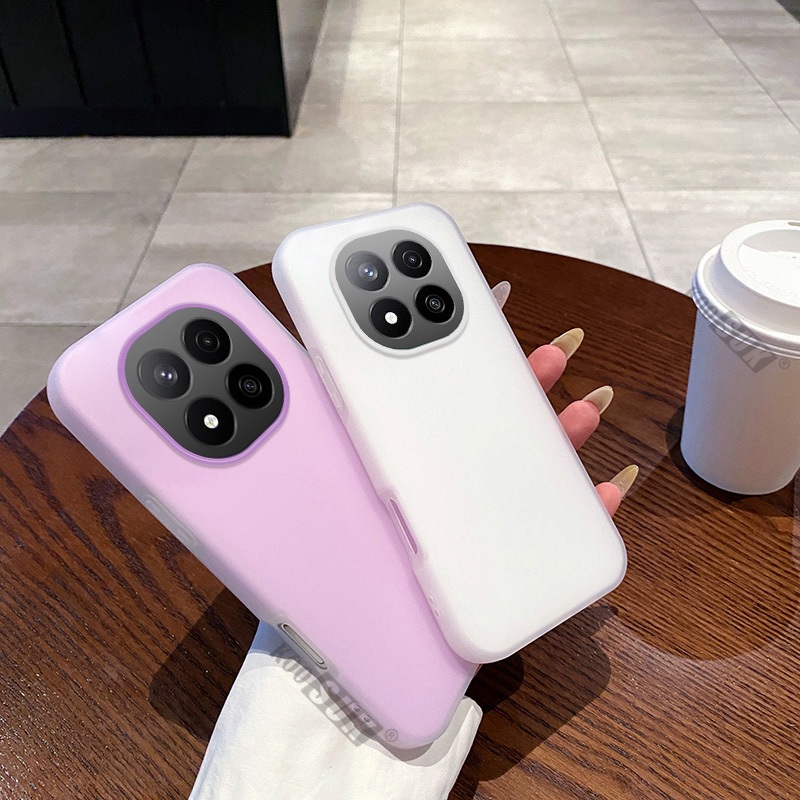 Ốp Lưng Cho Xiaomi Redmi Note 15 Pro Plus 4G 5G Vỏ Thạch Nhiều Màu Sắc Hai Lớp Thẻ Ảnh Interlayer Điện Thoại Chống Sốc