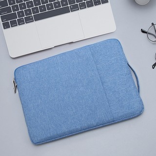 Túi đựng laptop vải oxford cho macbook air pro 11 12 13 14 15 16 inch Chống sốc dày
