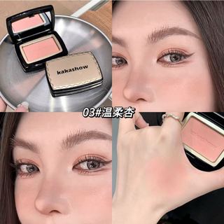 Palette Phấn Má KAKASHOW - Tự Nhiên Khỏa Thân Trang Điểm Cheek Lâu Dài Chống Thấm Nước Mờ Độ Satur Thấp Blush Powder C545