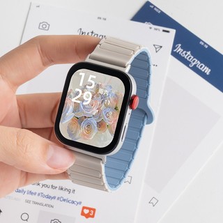 Dây đeo cho Huawei Watch Fit SE / 1 / 2 / 3 / 4 / 4Pro / 5 / 5Pro, Nâng cấp dây đeo cổ tay thể thao vòng từ tính - Phù hợp an toàn & chống mồ hôi, Lựa chọn nhiều màu cho các dịp thể thao & kinh doanh
