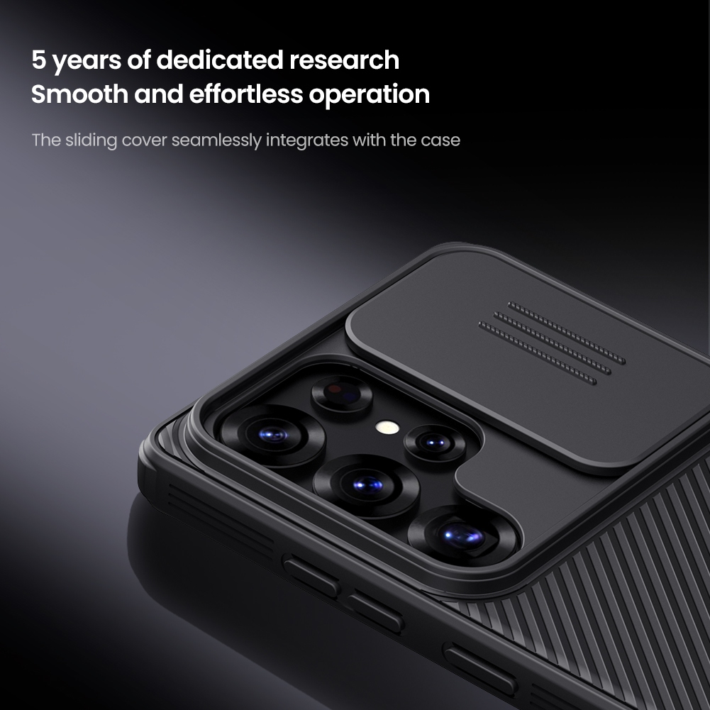 Nillkin Dành Cho Samsung Galaxy S25 Ultra / S25 FE Edge Plus / S25 + Camshield Pro PC Từ Tính TPU Bảo Vệ Ống Kính Máy Ảnh Trượt Ốp Lưng Cứng Nam Châm Vỏ Điện Thoại