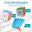 Đồ chơi bóng ma thuật MOYU Meilong MFJS Meilong 5X5X5 Đồ chơi không nhãn dán tốc độ dành cho người mới bắt đầu Tập thể dục