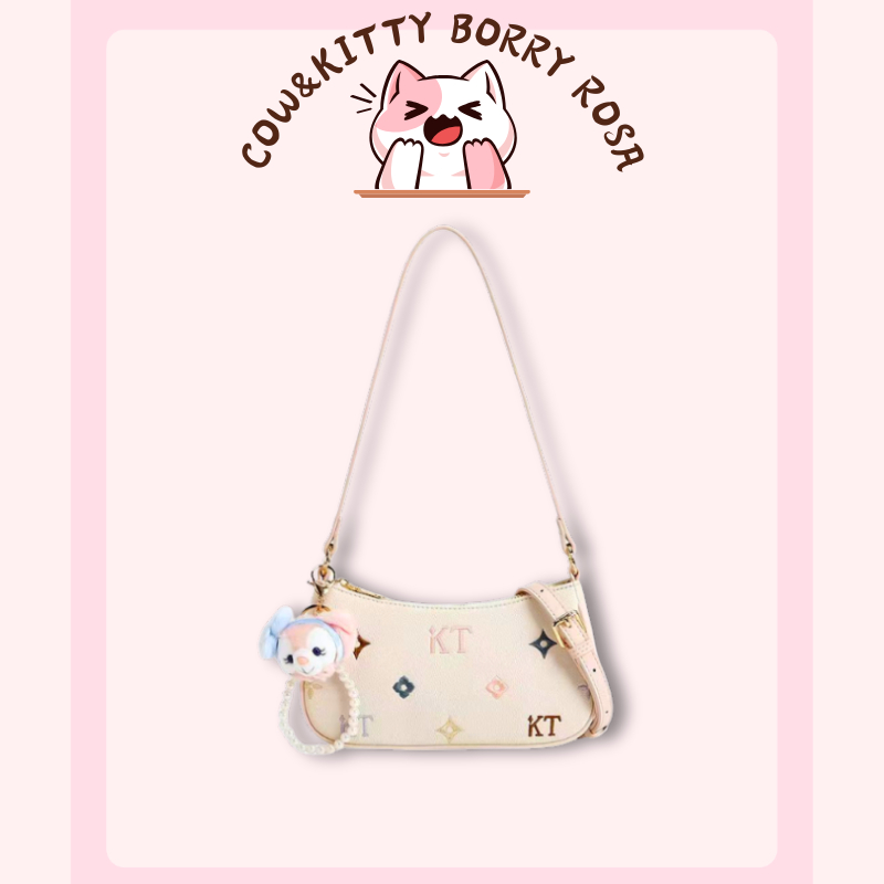 COW & KITTY/BORRY ROSA Túi đeo vai sơn  Túi Messenger hàng ngày Túi Messenger dễ thương