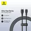 Cáp sạc nhanh Baseus Ultra-Fast Series Type-C sang 20W 480Mbps Cáp PVC truyền động