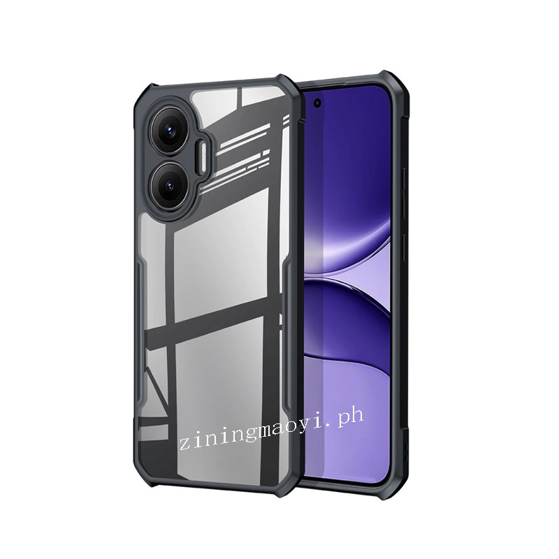 Ốp Điện Thoại Chống Sốc 4in1 Redmi Turbo 4 Pro Cho Xiaomi Poco F7 C71 C75 C61 Kính Cường Lực Phim Và Phim Ống Kính Và Mặt Sau