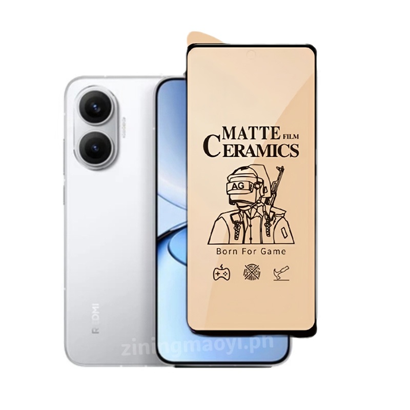 Ốp Điện Thoại Chống Sốc Trong Suốt 4in1 Redmi Turbo 4 4Pro Cho Redmi Turbo 4 Poco F7 X7 Pro A3 A5 A4 Kính Cường Lực Và Ống Kính Phim Mặt Sau