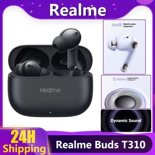 Tai nghe Realme Buds T310 Bluetooth không dây 5.4 46dB Hybrid Noise Cancellation40H Pin Tai nghe cho Realme OPPO
