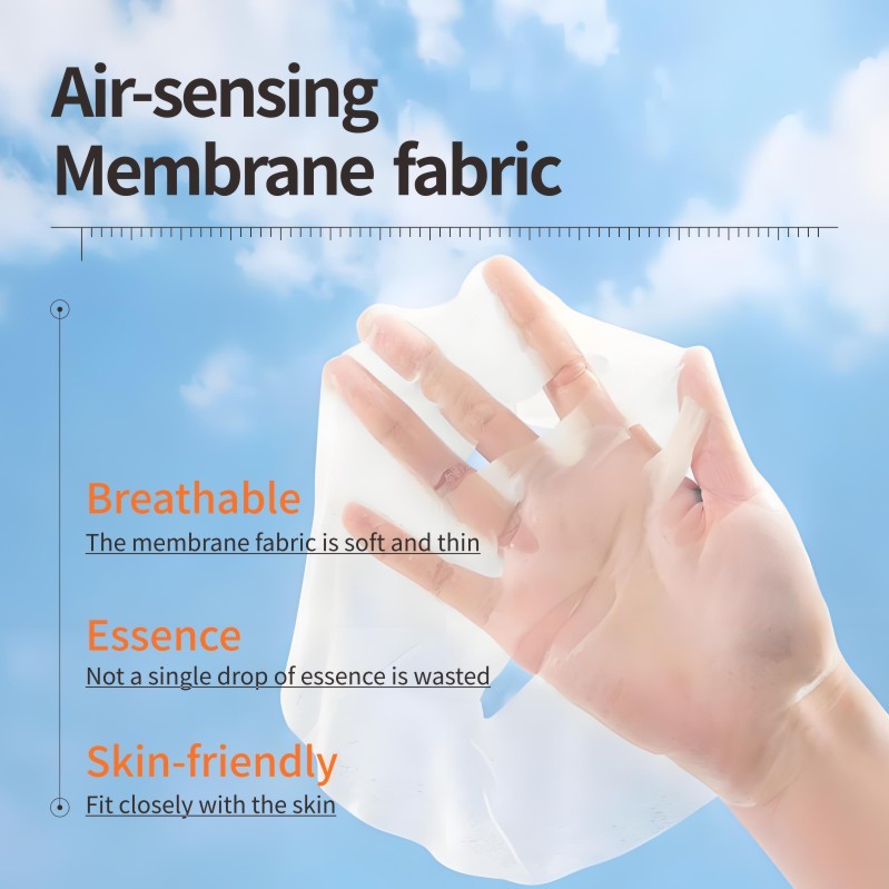 Mặt nạ làm trắng thoáng khí/Breathable làm dịu và dưỡng ẩm da/Da mịn màng/Giảm đỏ da/Làm trắng da