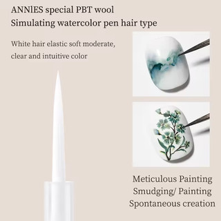 [ANNIES] Keo dán mực đá cẩm thạch phong cách Trung Quốc Chất lỏng màu nước trong suốt cho cửa hàng làm móng tay chuyên dụng 10ml
