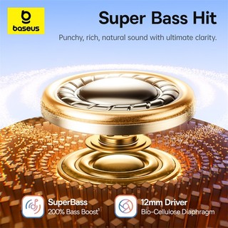 Tai nghe không dây thực sự mở tai Baseus Bass BC1 (Loại kẹp) 4 Mic Al Clear Calls Bluetooth 6.0
