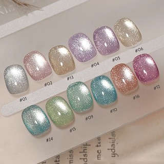 [ANNIES] Bóng Đèn Nhỏ Mắt Mèo Sơn Móng Tay Siêu Flash Gel Bột Từ Tính Tinh Tế Nhiều Màu Tùy Chọn 16ml
