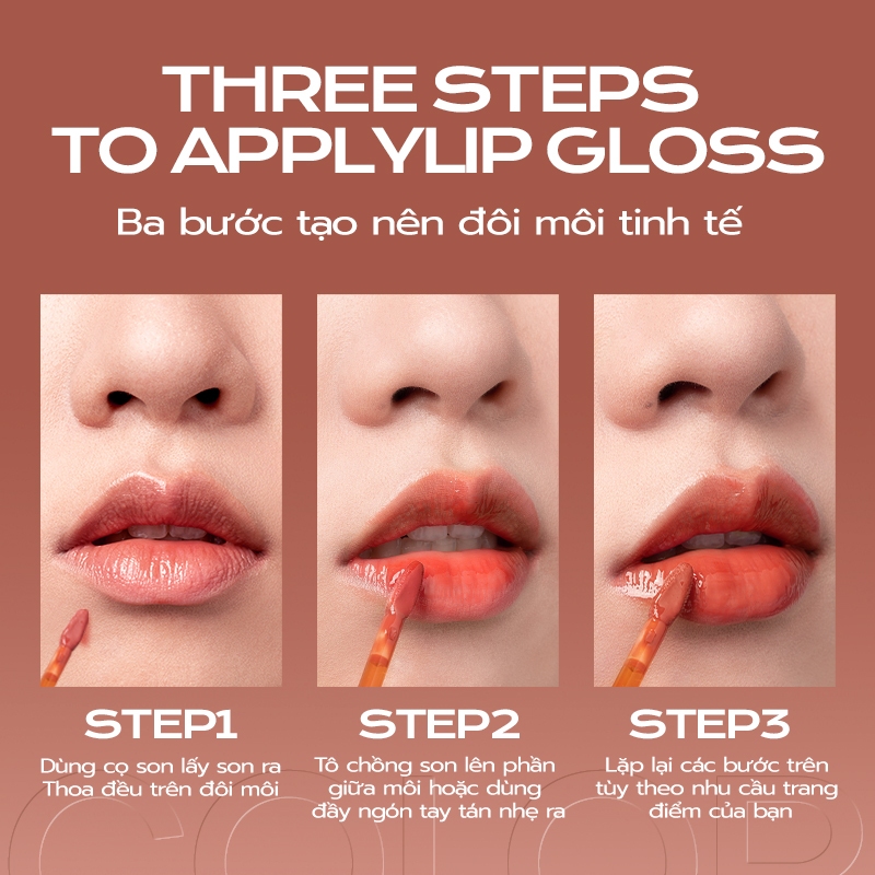 MISTINE JELLY LIP GLOSS 01 SWEET EBONY TEA 1.3g | BigBuy360 - bigbuy360.vn