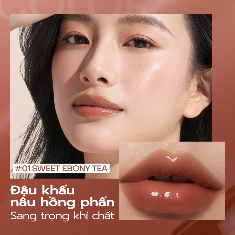 MISTINE JELLY LIP GLOSS 01 SWEET EBONY TEA 1.3g | BigBuy360 - bigbuy360.vn