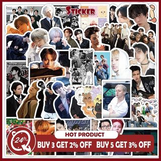 70 Chiếc Hàn Quốc Bé Trai Nhóm ATEEZ Miếng Dán Người Hâm Mộ Tặng DIY Laptop Điện Thoại Guitar Chống Thấm Nước Miếng Dán