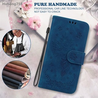 Ốp Điện Thoại Cho OPPO A15 A15S A16 A33 A53 A53S A54 A55 A72 A73 A74 A92 A93 A94 4G 5G Vỏ Bao Da Chống Sốc Khe Cắm Thẻ Lật