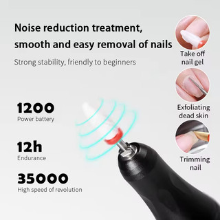 ANNIES Loại Bút Máy Đánh Bóng Làm Móng Tay Điện Nhỏ Di Động Lưu Trữ Điện Đánh Bóng Đánh Bóng Cầm Tay Loại Bỏ Móng Tay Máy Đánh Bóng Chuyên Nghiệp
