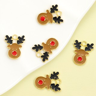 Phụ Kiên Trang Sức Handmade Chủ Đề Giáng Sinh - Hợp Kim Cho Vòng Cổ, Bông Tai và Móc Khóa