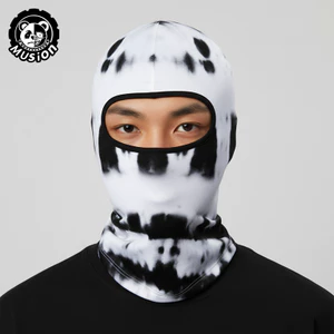 Mặt nạ full face chất liệu sợi nhuộm ice silk, thoáng khí dành cho việc che chắn khi lái xe máy và hoạt động ngoài trời như câu cá