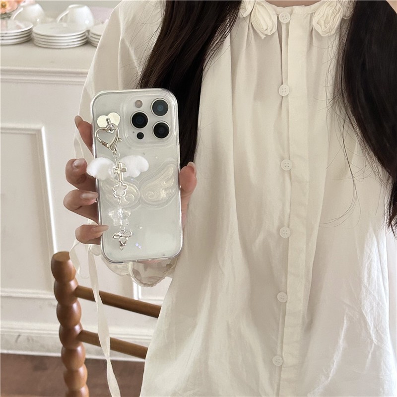 IPhone 17 Pro max 16 Pro max Họa tiết cánh sao TPU materia Epoxy nhựa xử lý Vỏ điện thoại