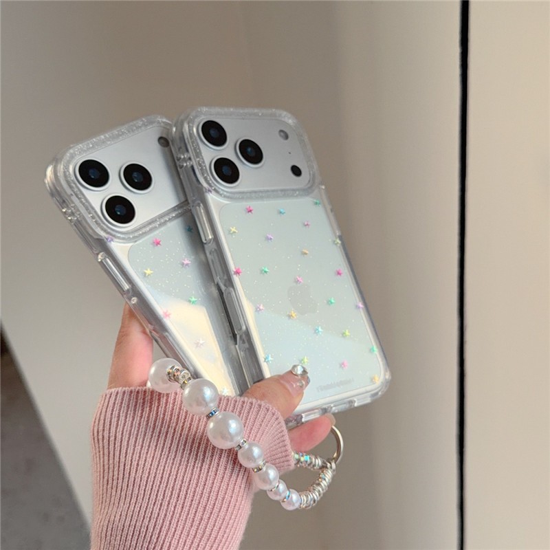 Ốp điện thoại iPhone 17 Pro max 16 Pro max Stars họa tiết TPU materia IMD