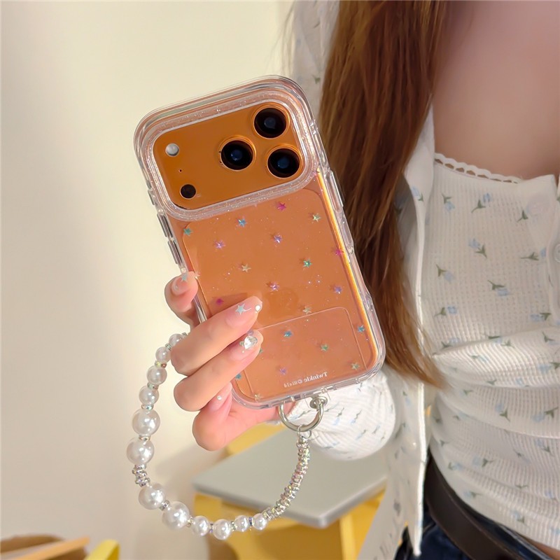 Ốp điện thoại iPhone 17 Pro max 16 Pro max Stars họa tiết TPU materia IMD