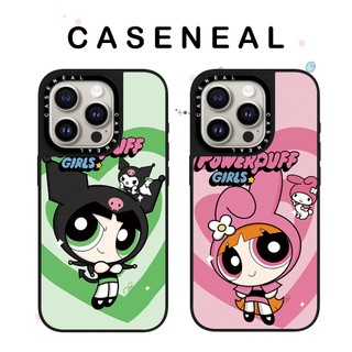 CASENEAL Nhiều Màu Sắc Tình Yêu Cô Gái Chất Lượng Cao Gương Ốp Lưng Điện Thoại Thích Hợp Cho iPhone 17ProMax 17pro 17 air 16promax 16 15promax 15 14promax 13 13promax Ốp Lưng Cứng Chống Rơi Thời Trang