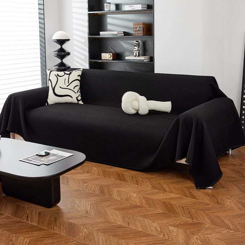 Chăn Sofa Chống Thấm Nước Lười Nhật Bản Mới, Vỏ Sofa Vách Ngăn Chống Trơn Trượt Có Thể Đảo Ngược, Khăn Sofa Siêu Mềm, Thích Hợp Cho Trẻ Em Và Thú Cưng