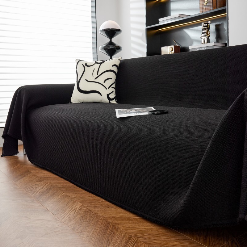 Chăn Sofa Chống Thấm Nước Lười Nhật Bản Mới, Vỏ Sofa Vách Ngăn Chống Trơn Trượt Có Thể Đảo Ngược, Khăn Sofa Siêu Mềm, Thích Hợp Cho Trẻ Em Và Thú Cưng