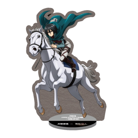 Tấn công Titan Acrylic Đứng, Eren Mikasa Levi Hange Acrylic Hình Anime Mech Trang Trí Bàn Làm Việc