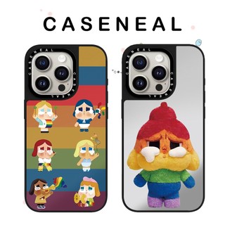 Ốp điện thoại gương chất lượng cao CASENEAL Pop Mart Thích hợp cho iPhone 17ProMax 17pro 17 air 16promax 16 15promax 15 14promax 13 13promax Ốp lưng cứng chống rơi thời trang