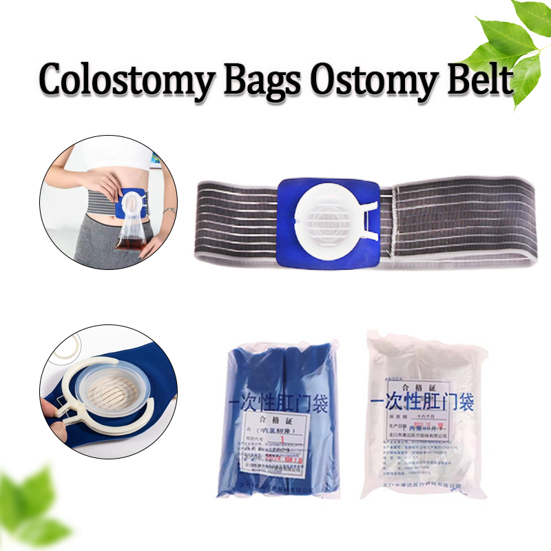 Túi Ostomy, Đai Stoma, Chăm sóc Stoma, Rò rỉ ung thư chuyển hướng đại trực tràng, Túi nhân tạo, Vỏ hậu môn phân, Chăm sóc Stoma, Túi trong suốt / xanh dùng một lần