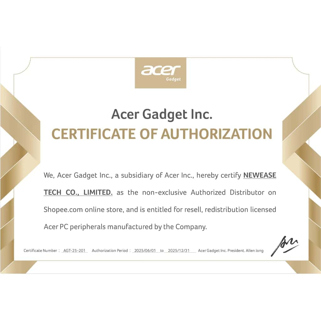 ACER Tai nghe Bluetooth AcerTWS có micrô Chính hãng BT5.4 Khử tiếng ồn 30H Pin lớn hơn Tai nghe không dây Type-c | BigBuy360 - bigbuy360.vn