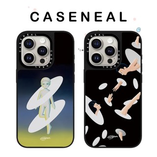 CASENEAL Anywhere Door Vỏ điện thoại gương chất lượng cao Thích hợp cho iPhone 17ProMax 17pro 17 air 16promax 16 15promax 15 14promax 13 13promax Ốp lưng cứng chống rơi thời trang