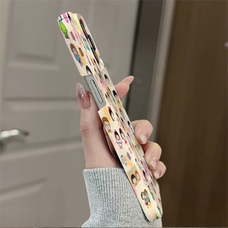 Ốp lưng bảo vệ vỏ cứng họa tiết Chibi Maruko-chan dễ thương cho iPhone 11 12 Pro 13 Pro Max 15 Pro Max 14 16 Pro 16 Plus 17 Air 17 Pro 17 Pro Max