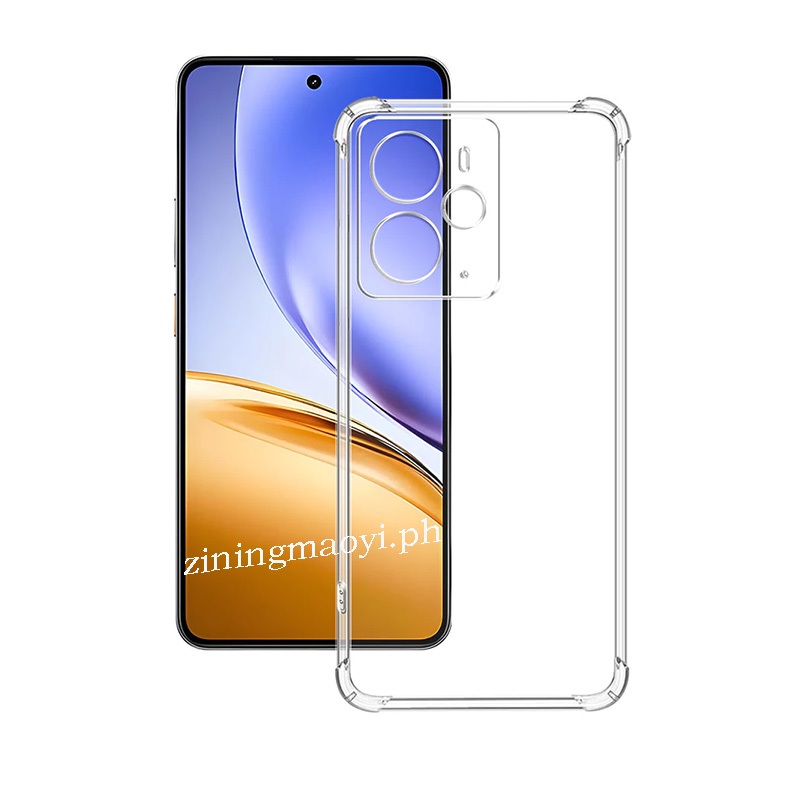 Ốp Điện Thoại Chống Sốc 4in1 Realme 14 14T 5G ransparent Cho Realme 14X Realme C71 C75X C75 Note 60 50 Chống Riêng Tư Mềm Gốm Mờ Và Ống Kính Phim Và Phim Mặt Sau
