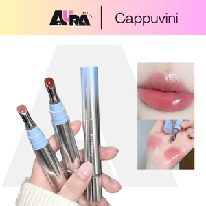 Son Bóng Phong Cách Ins AURA x Cappuvini | Tinh Chất Bóng Nước • Tone Nude Sáng Da • #B-CMI05