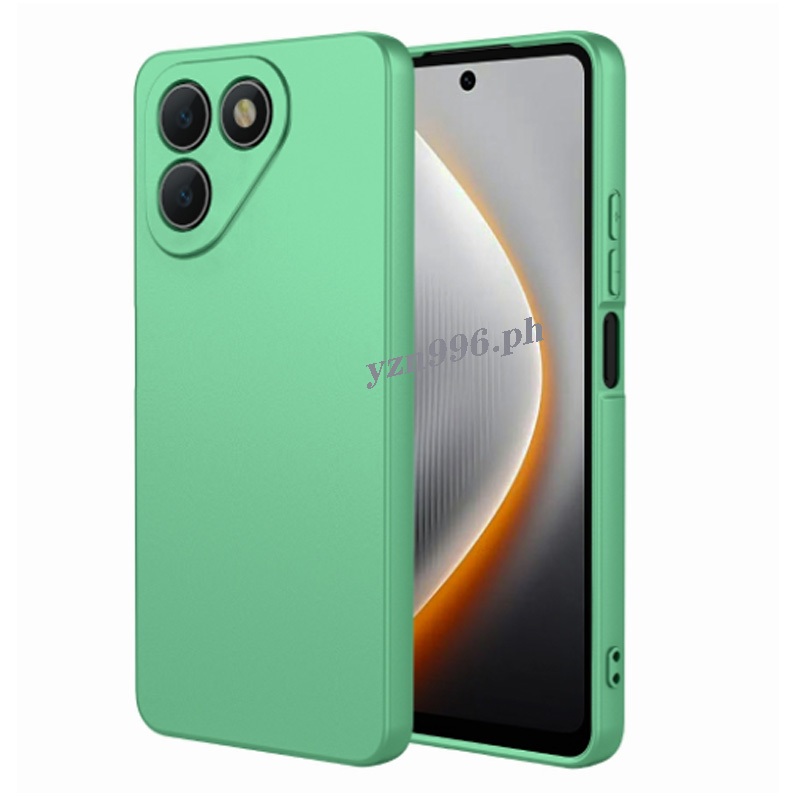 4in1 cho Vỏ mềm silicon Tecno Pova 7 Pova 6 / 6pro / 5pro 5 4pro Ốp điện thoại chống sốc mờ và bảo vệ màn hình kính cường lực và phim ống kính và phim mặt sau
