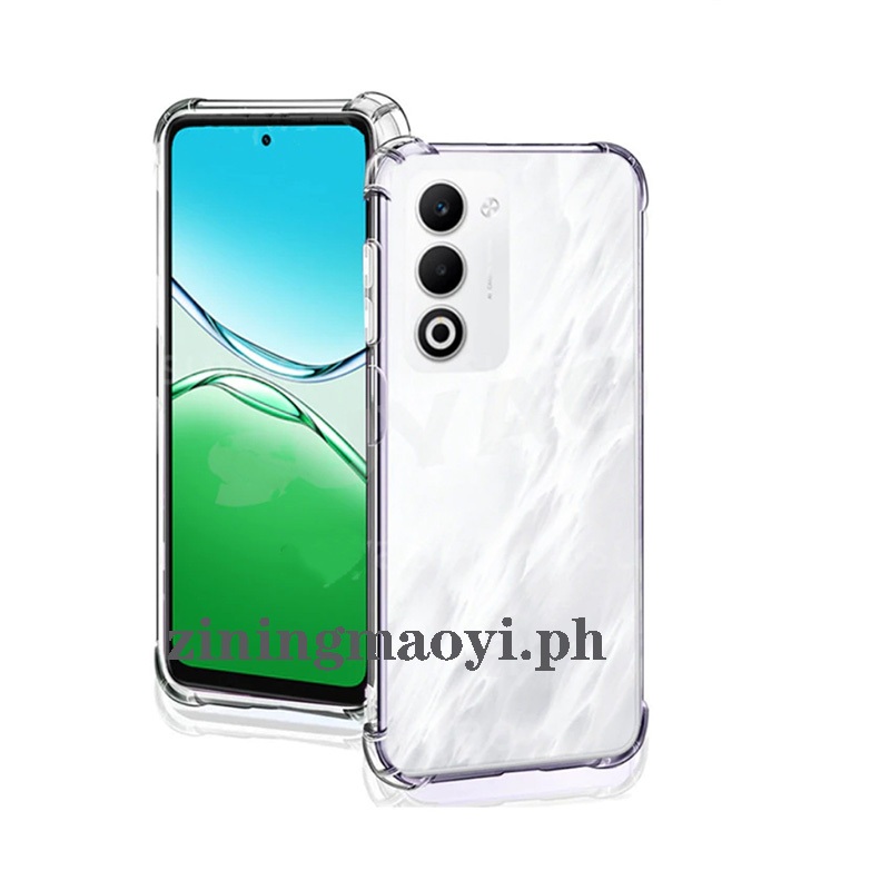 Ốp điện thoại trong suốt mềm chống sốc 4in1 Oppo A5 cho Oppo A5 Pro A3X A3 A5i màng màng và màng ống kính và phim mặt sau