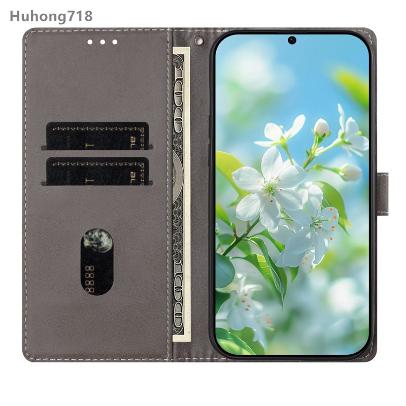 Dành Cho Iphone 13 Mini 14 15 16 17 Air Pro Plus Max Ốp Điện Thoại Da Lật Chống Sốc Ví Khe Cắm Thẻ Vỏ Bọc
