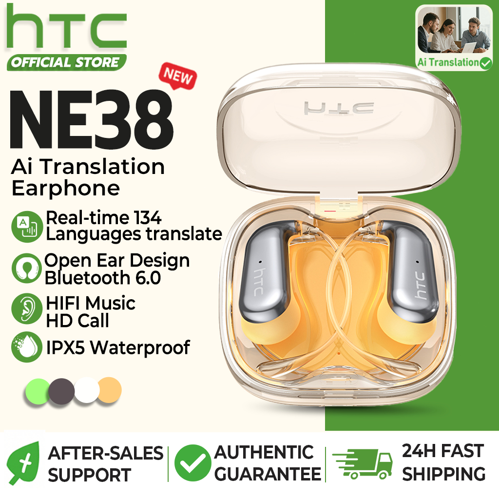 Tai nghe không dây HTC NE38 Translator Tai nghe không dây dịch thời ...