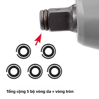 Cờ Lê điện, cờ lê điện bốn trục vuông, trục đầu ra, trục T, vòng thép cao su, vòng sắt, Vòng PQIB