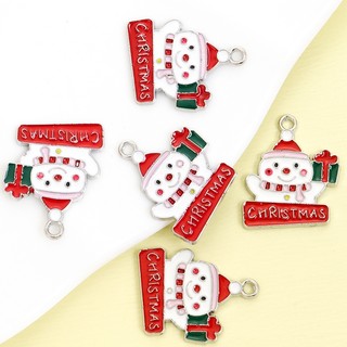 Phụ Kiện Trang Sức & Trang Trí Tiệc Chủ Đề Giáng Sinh - Ông Già Noel, Cây Thông, Người Tuyết, Tuần Lộc - Hợp Kim Dẻo Dài Cho DIY