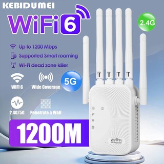 Bộ khuếch đại lặp lại Wifi 1200 / 300Mbps Bộ mở rộng phạm vi mở rộng mạng 2.4G 5G Bộ mở rộng tín hiệu WiFi Bộ định tuyến Wi-Fi không dây
