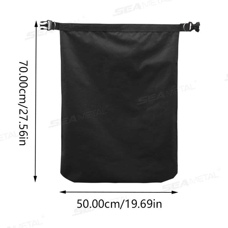 Túi bảo vệ mũ bảo hiểm xe máy SEAMEMETALTAL, vải nylon chống thấm nước, nắp túi nửa/full, dây rút